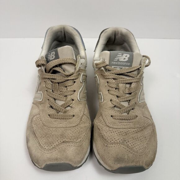 New Balance Mens 574 U574002 Blue Brown Casual Shoes Sneakers Size 6.5D - Picture 3 of 7